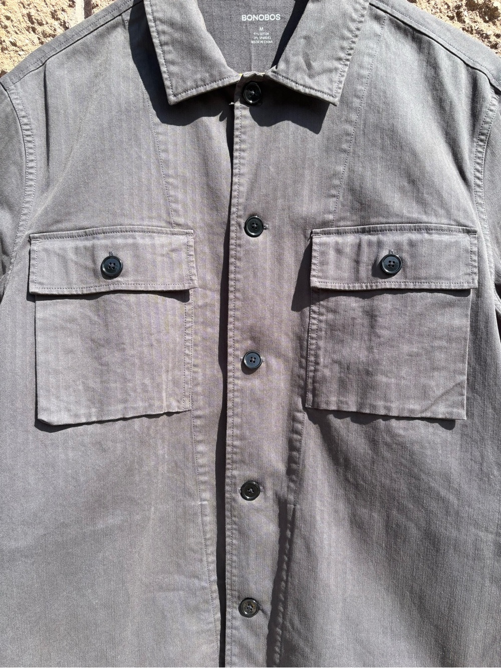 Bonobos Men's Charcoal Gray Utility Jacket - Picture 6 of 12